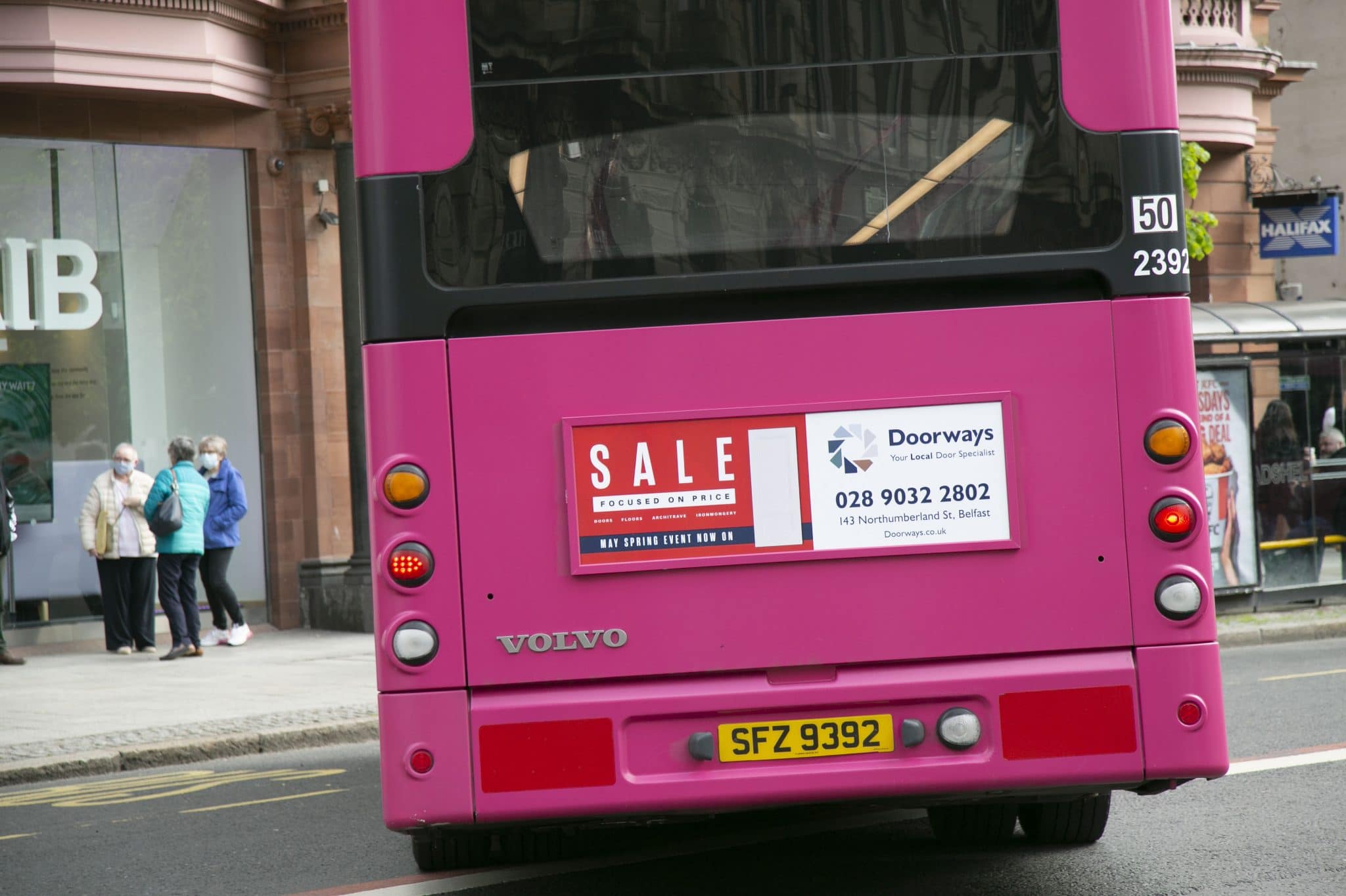 Wide range of Bus Advertising Formats in Northern Ireland | Global ...