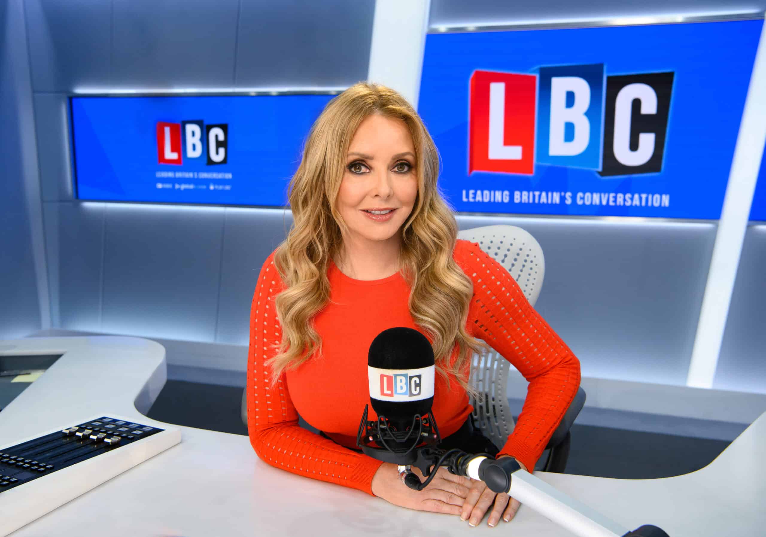 Carol Vorderman Joins LBC To Present New Sunday Programme Global   Carol Vorderman LBC 1 Scaled 