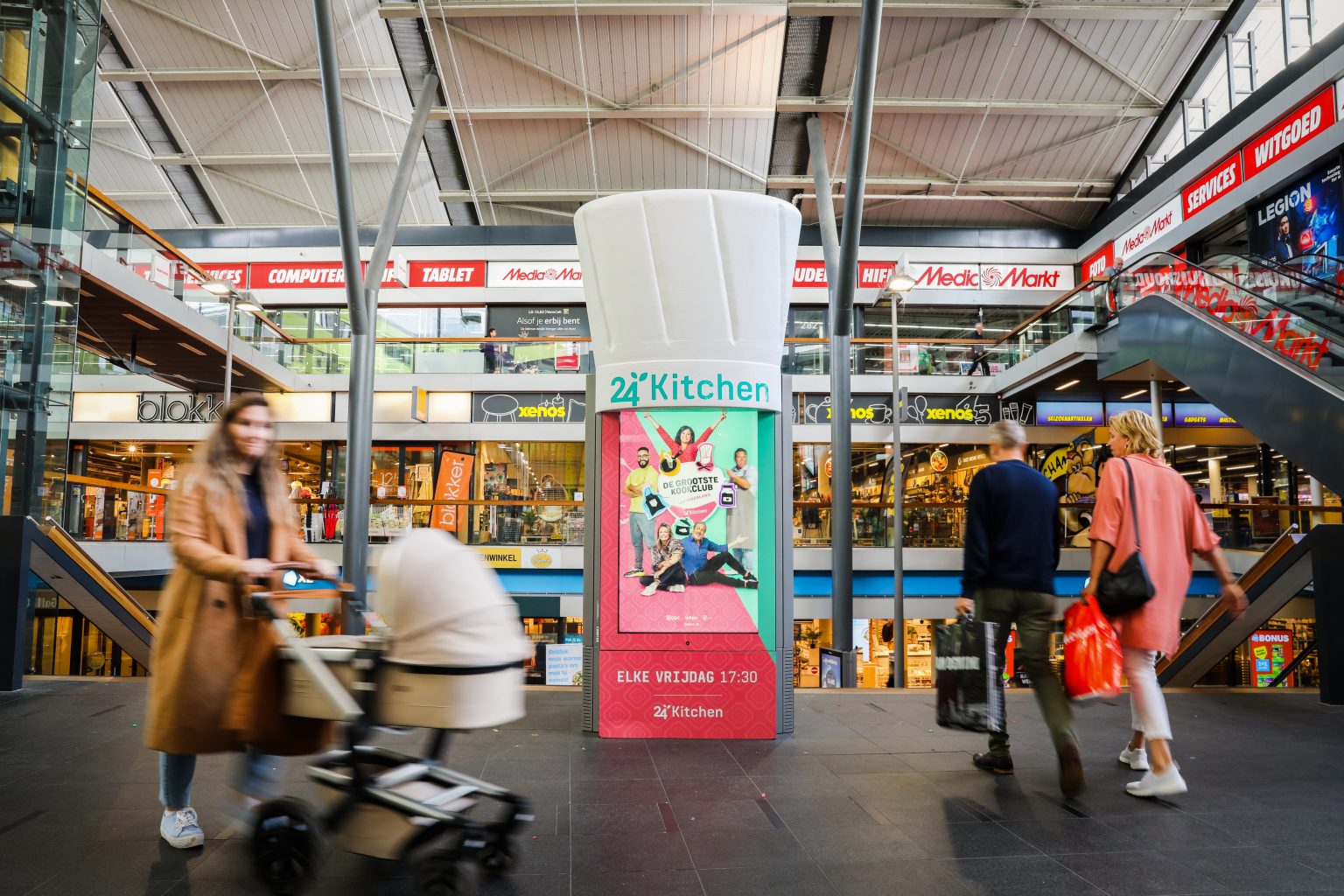 24Kitchen Winkelcentrum Amstelveen Stadshart Digital-out-of-home