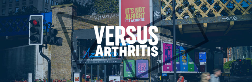 Versus Arthritis outdoor campaign - Global
