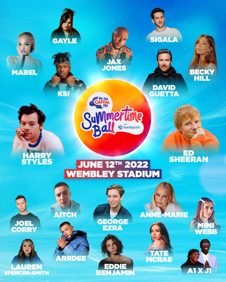 Capital's Summertime Ball More names added to starstudded lineup