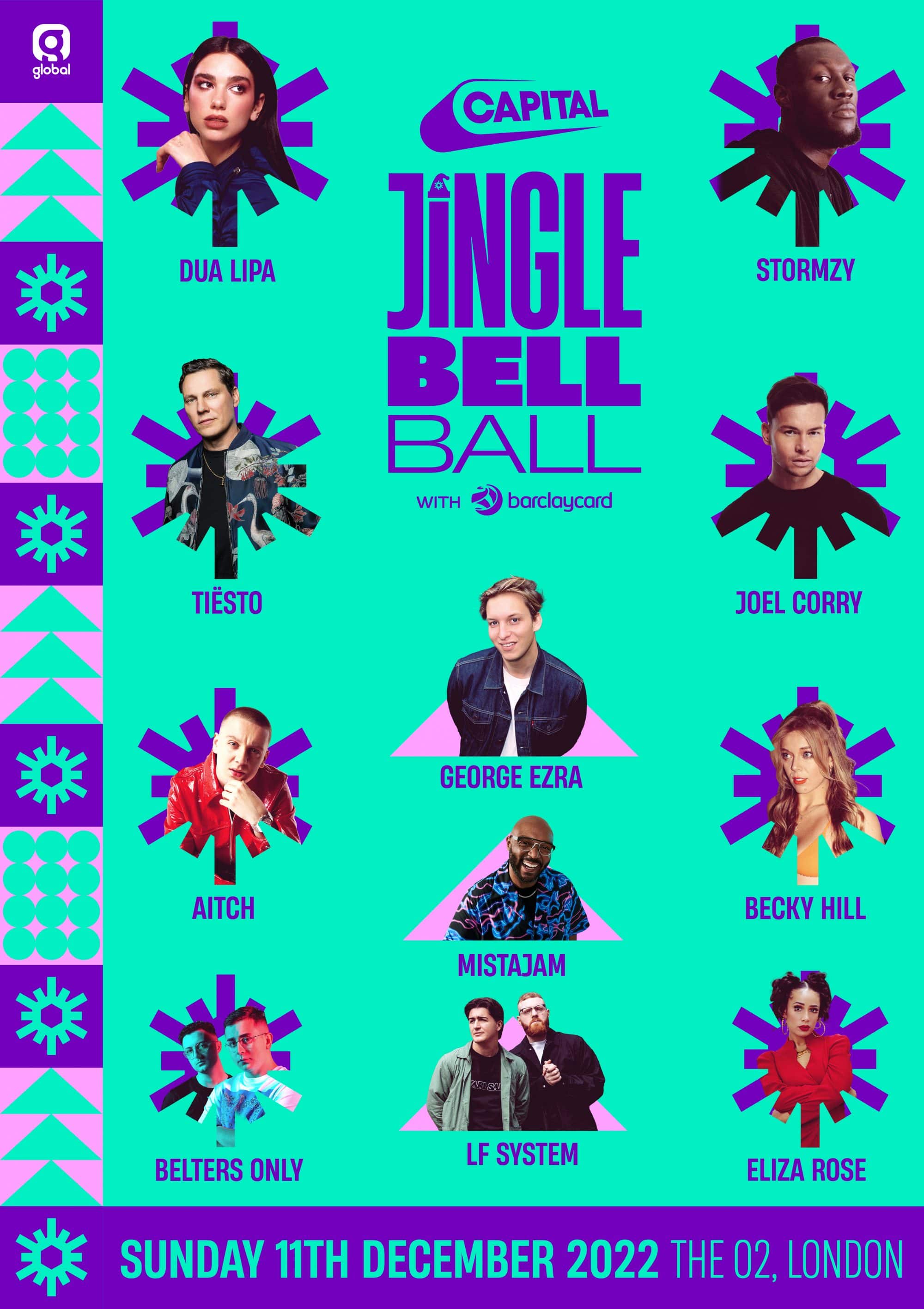Capital’s Jingle Bell Ball with Barclaycard is back! Night two lineup